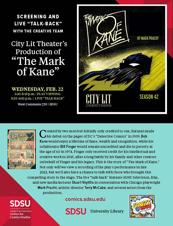 City Lit Theater’s Production of “The Mark of Kane”