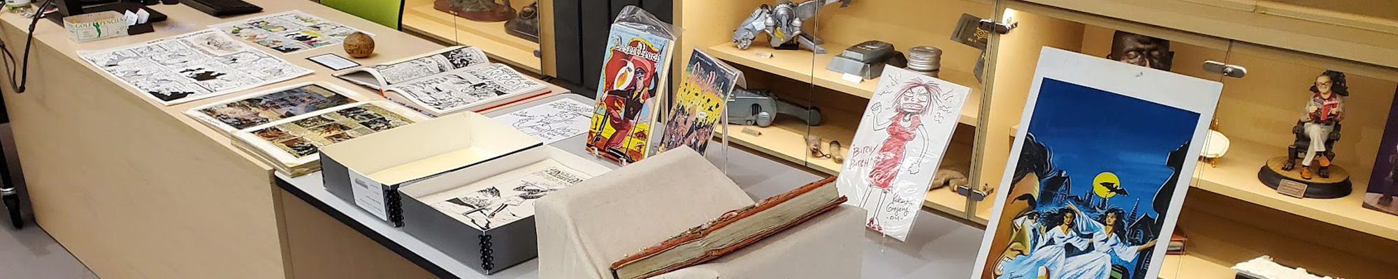 library comic archives - comics on tables