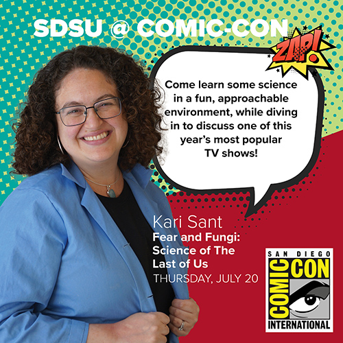 Kari Sant: Come learn some science in a fun, approachable environment, while diving in to discuss one of this year’s most popular TV shows!