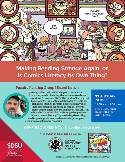 Making Reading Strange Again, or, Is Comics Literacy Its Own Thing?