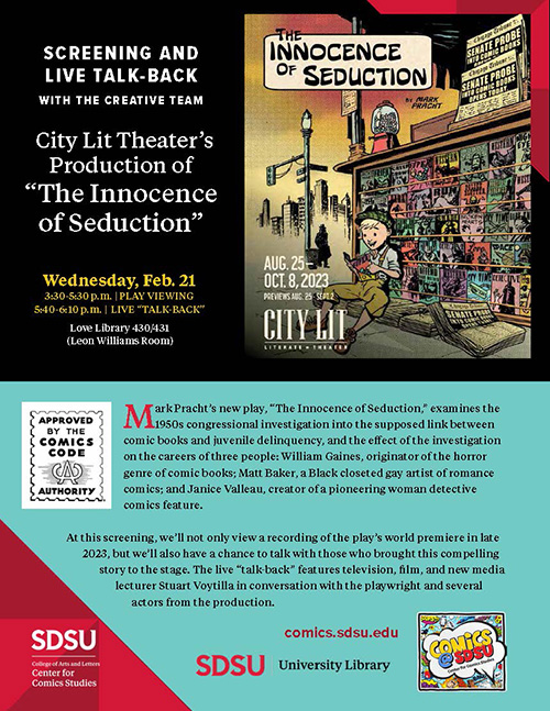 City Lit's Innocence of Seduction: Screening and Live Talk-Back with Creative Team