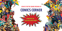 Grand Opening of Comics Corner
